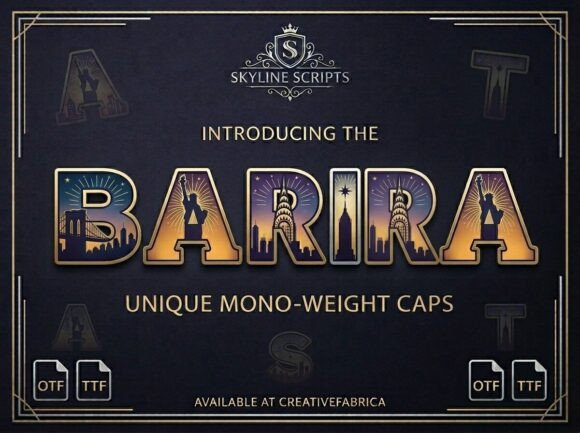 Barira: The Premium Display Font for Modern Web Design