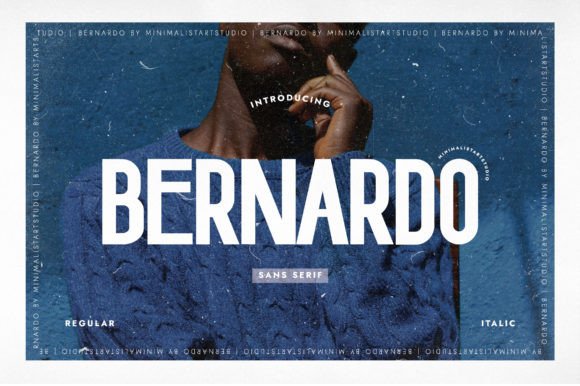 Bernardo: A Minimalist Sans Serif for Clean Brand Identity