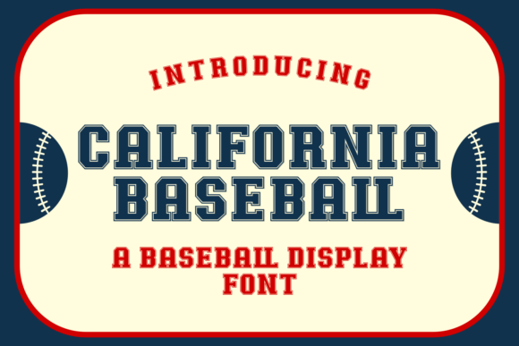 California Baseball: A Slab Serif Typeface for Editorial Impact
