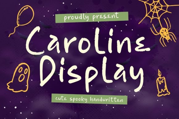 Caroline Display: The Quirky Handwritten Font for Scroll-Stopping Social Graphics