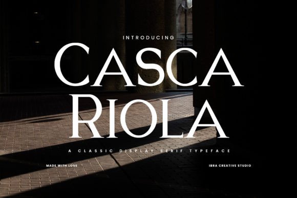 Casca Riola Typeface: A Maker’s Review for Labels and Packaging
