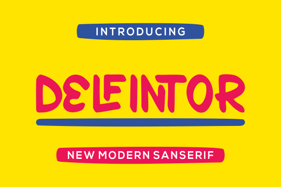 Delfintor Typeface Review: A Bold Sans Serif for Display and Branding