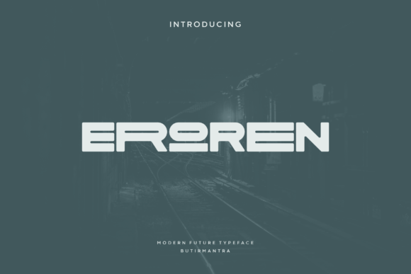 Eroren Display Font Review: Elevating Small Business Brand Identity