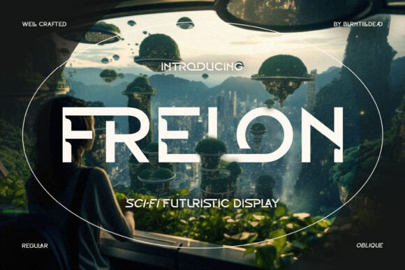 Frelon Typeface: A Futuristic Font for Bold Small Business Branding