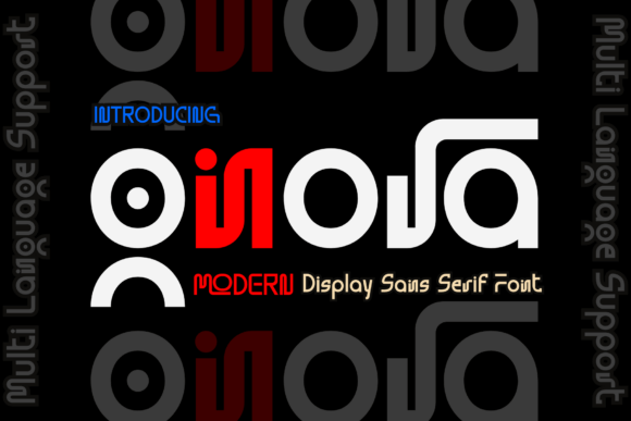 Gnora: The Geometric Sans Serif Font for Modern Editorial Design