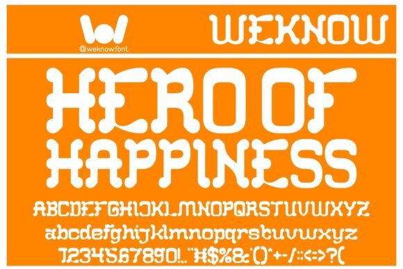 Hero of Happiness: The Dynamic Display Font for Scroll-Stopping Campaigns