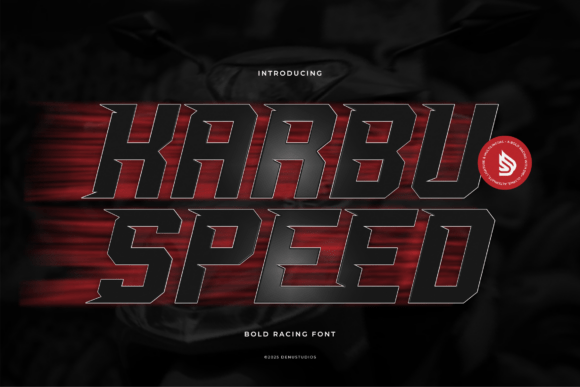 Karbu Speed: A Dynamic Typeface for High-Energy Branding