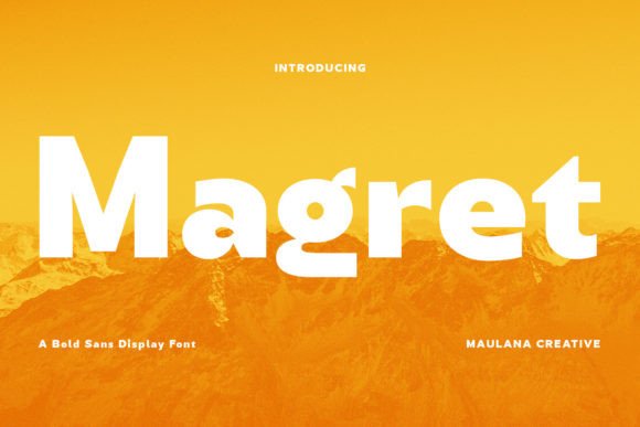 Magret: The Display Typeface That Elevates Campaign Visuals