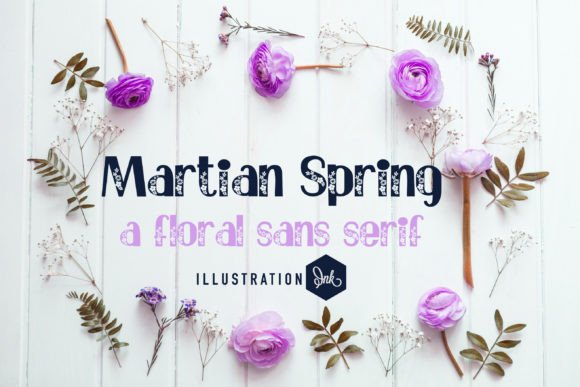 Martian Spring: A Whimsical Typeface for Editorial Design