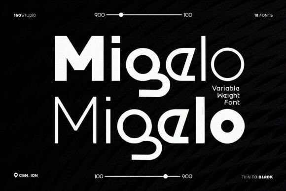 Migelo Variable: The Modern Sans Serif Typeface for Editorial Design