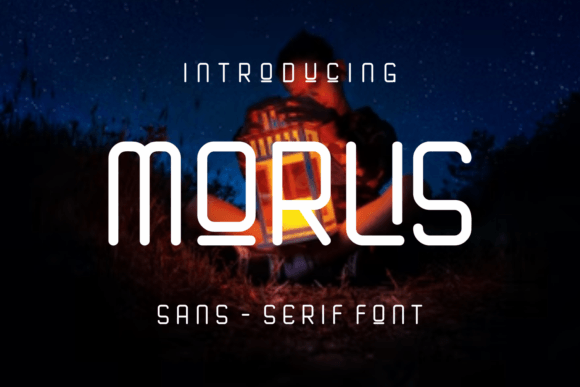 Morlis: A Fun Sans Serif Display Font for Creative Branding