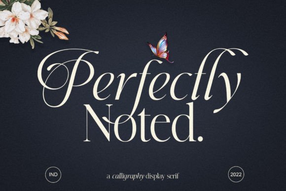 Perfectly Noted: A Serif Display Typeface for Campaign Clarity