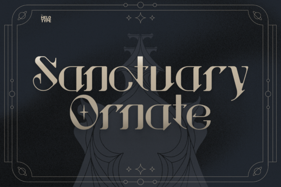 Sanctuary Ornate: A Regal Serif for High-Impact Campaigns