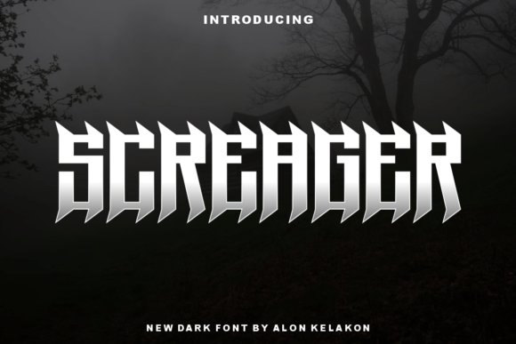 Screager Typeface: Elevating Editorial Design with Modern Sans Serif Appeal