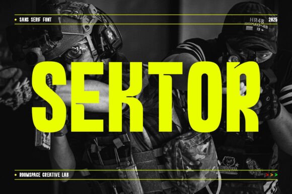 Sektor: The Heavy-Duty Sans Serif Typeface for Bold Web Design