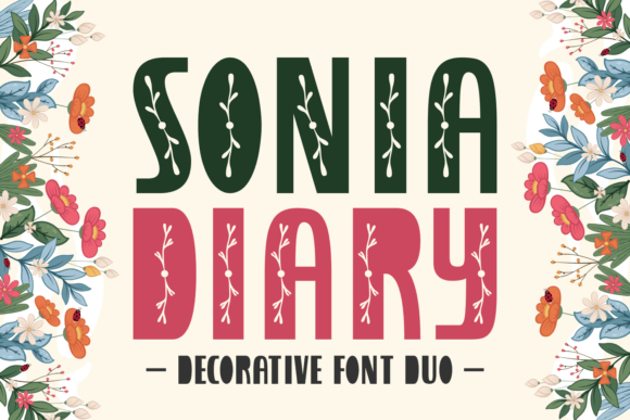 Sonia Diary: The Creative Font Duo for Polished Brand Identity