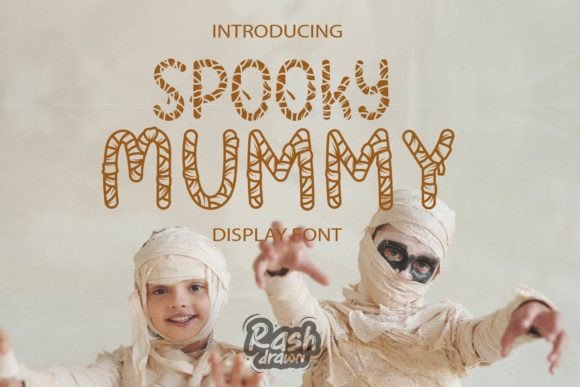 Spooky Mummy: A Creative Display Typeface for Seasonal Campaigns