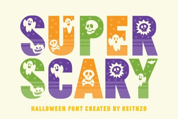 Super Scary: A Creative Font for Bold Brand Identity Projects