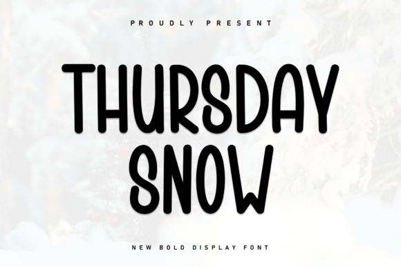 Thursday Snow: A Handwritten Display Typeface for Authentic Campaigns