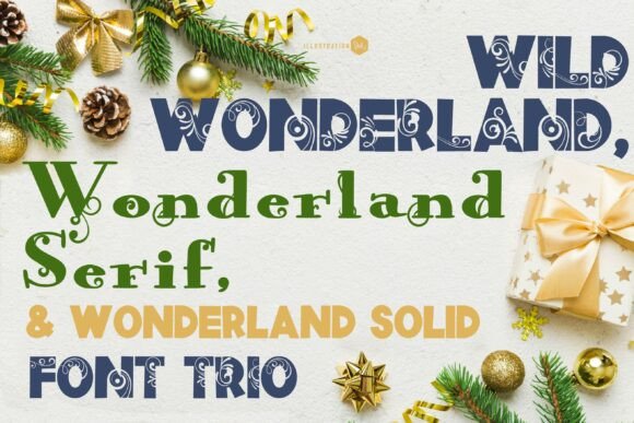 Wild Wonderland Trio: A Premium Typeface for Editorial Design